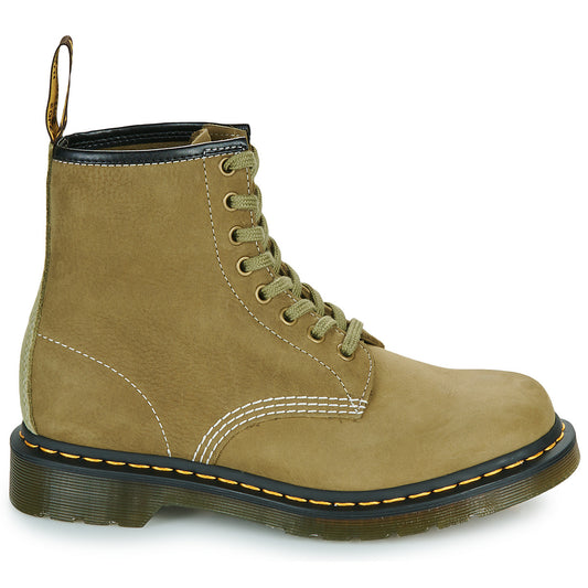 Stivaletti Uomo Dr. Martens  1460 MUTED OLIVE NUBUCK  Kaki