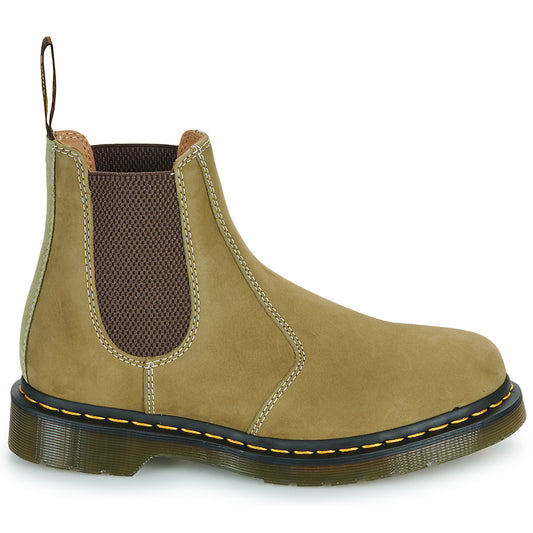 Stivaletti Uomo Dr. Martens  2976 OLIVE THUMBLED NUBUCK  Kaki