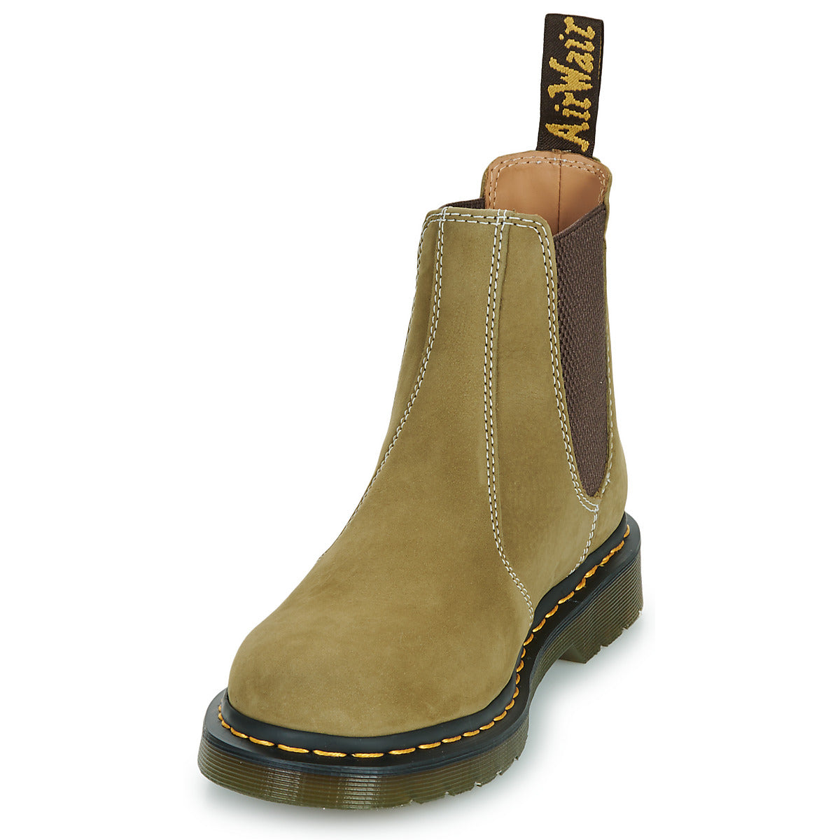 Stivaletti Uomo Dr. Martens  2976 OLIVE THUMBLED NUBUCK  Kaki