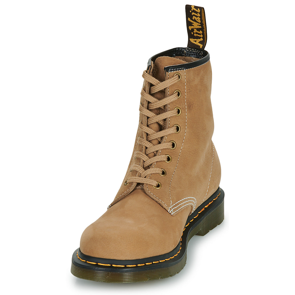 Stivaletti Uomo Dr. Martens  1460 SAVANNAH TAN THUMBLED NUBUCK  Beige