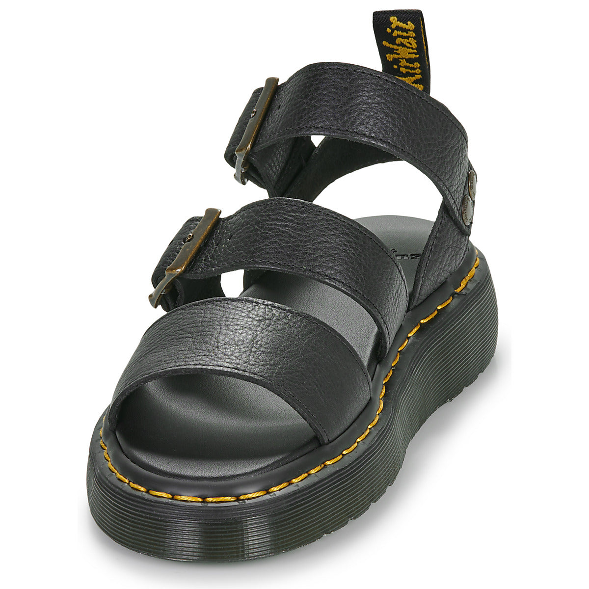 Sandali Donna Dr. Martens  Gryphon Quad Black Pisa  Nero