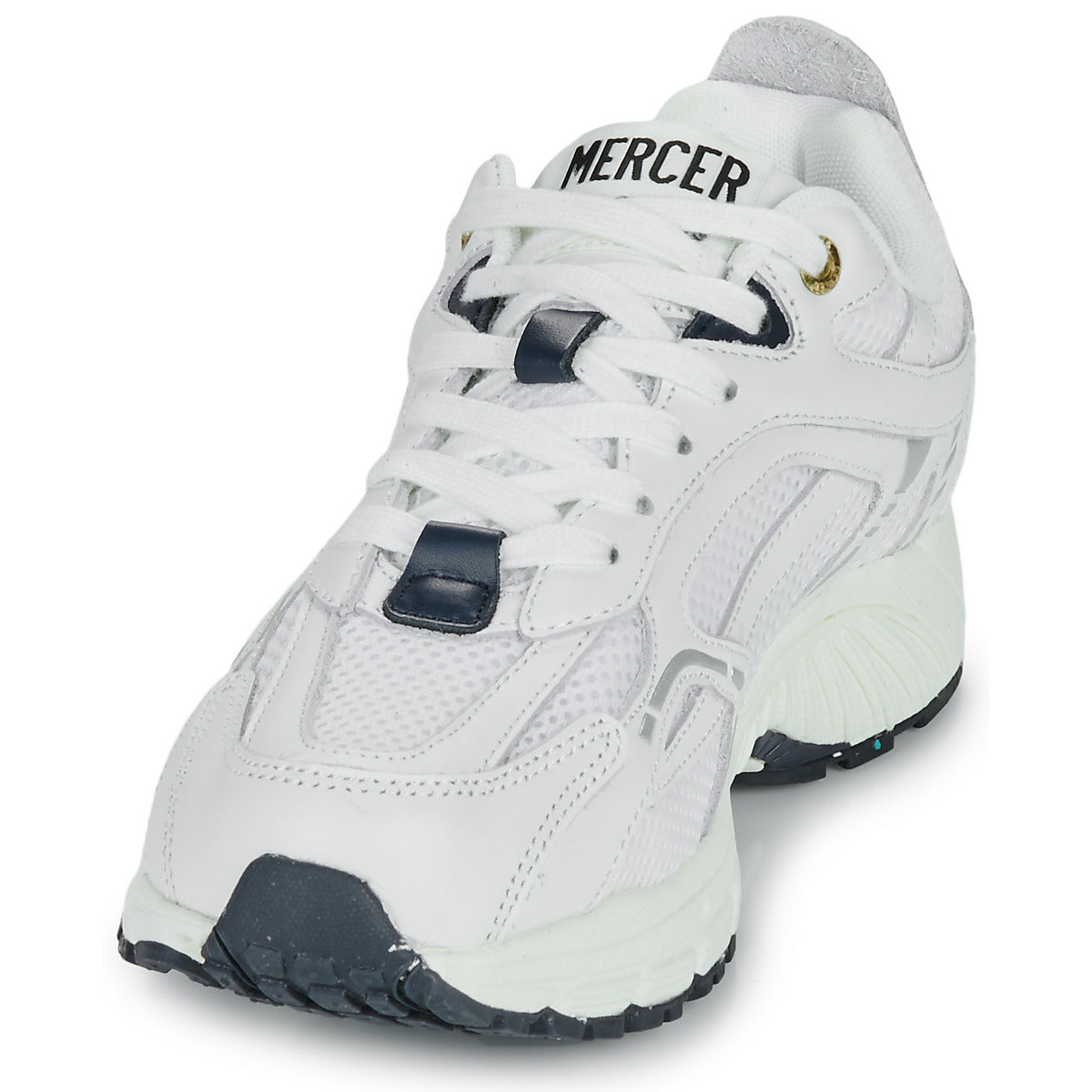 Sneakers Uomo Mercer Amsterdam  THE RE-RUN NAPPA  Bianco