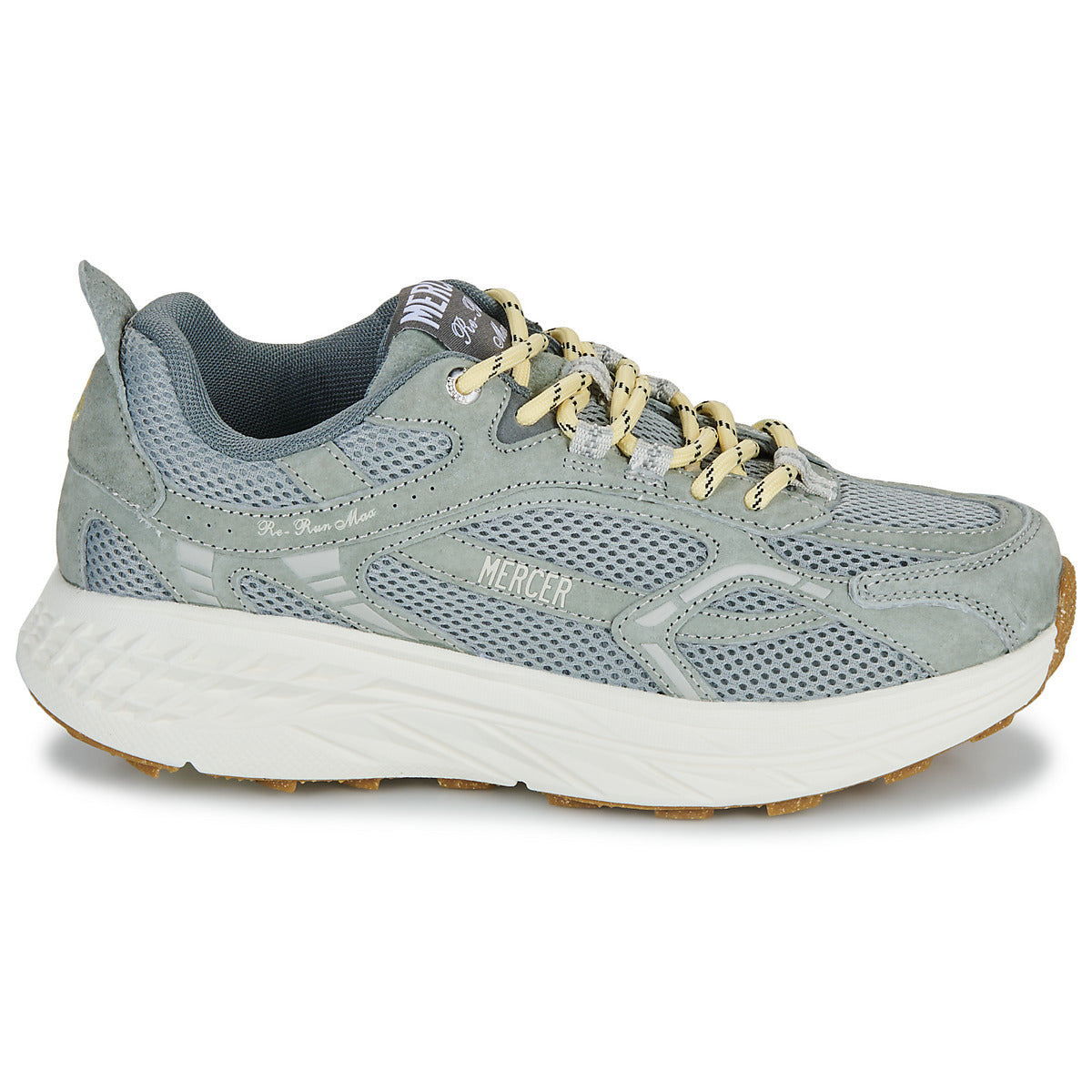 Sneakers Uomo Mercer Amsterdam THE RE-RUN MAX NUBUCK Grigio