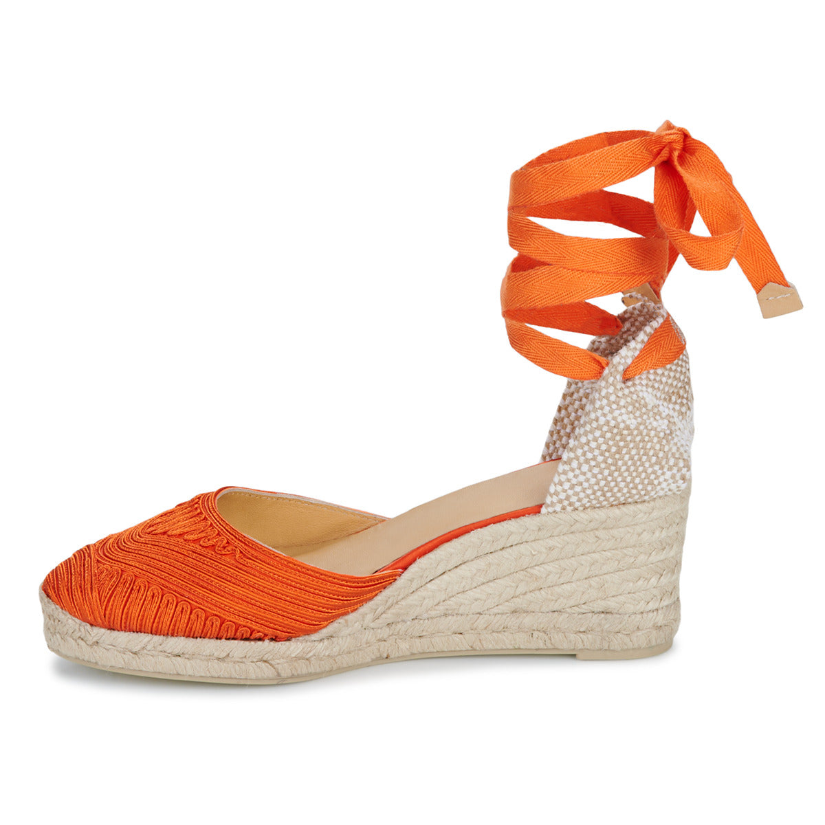 Scarpe Espadrillas Donna Castaner  CARINA  Arancio