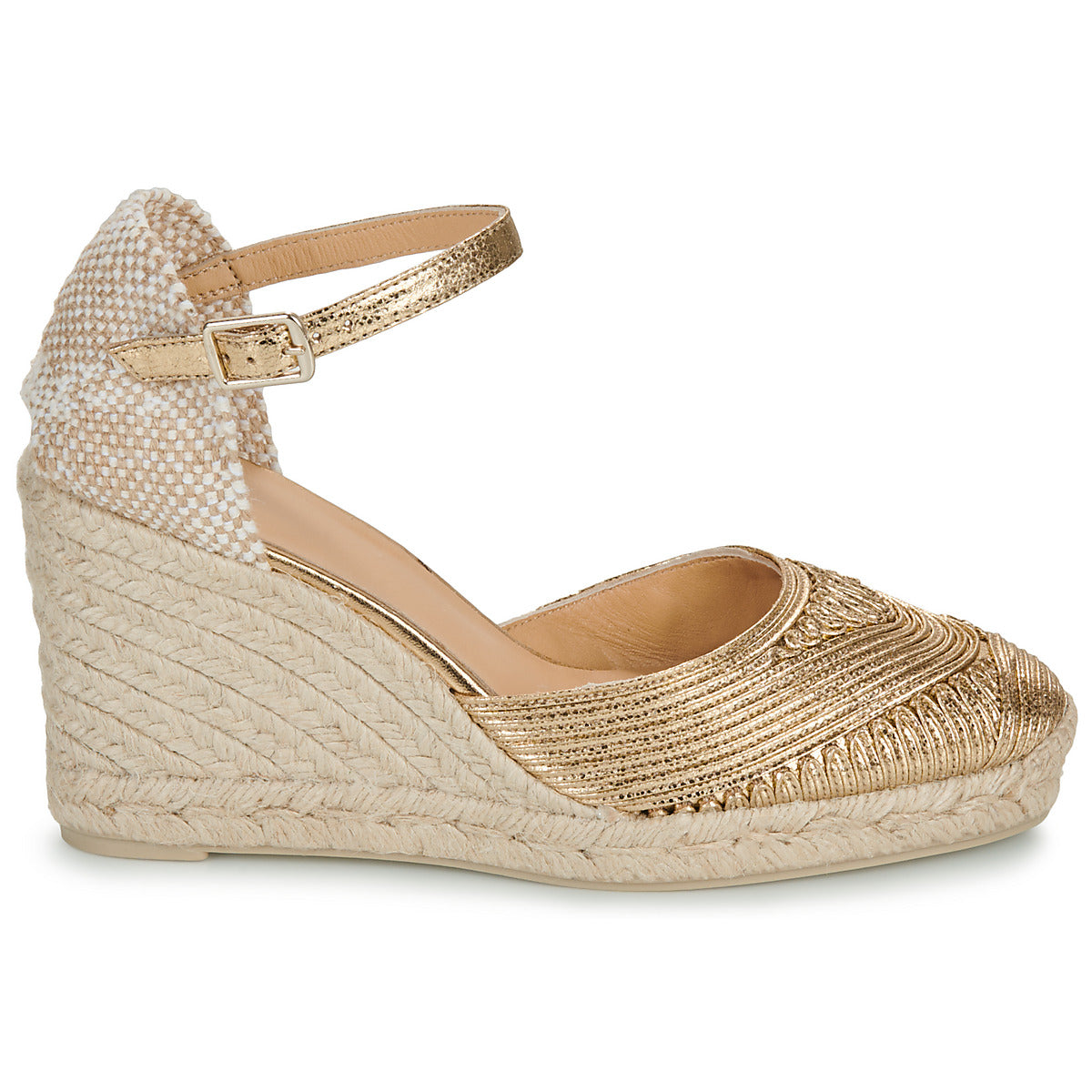 Scarpe Espadrillas Donna Castaner  CAROL  Oro