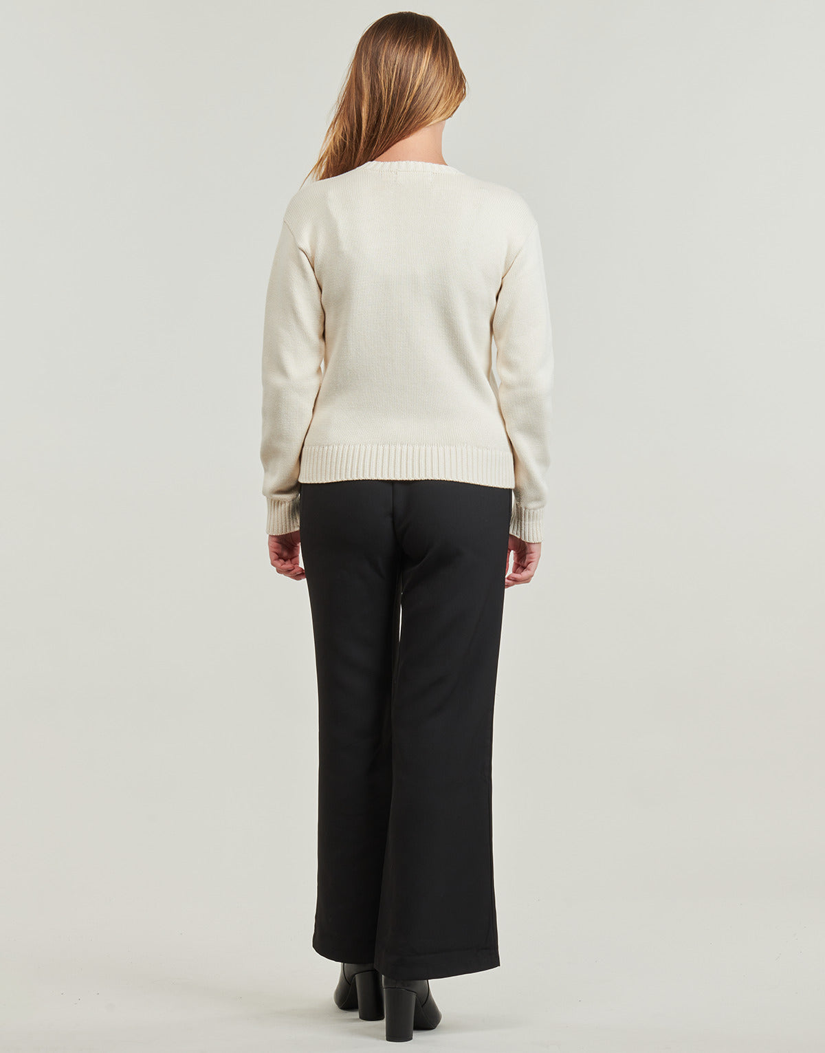 Maglione Donna Lauren Ralph Lauren RIEDNEE-LONG SLEEVE-PULLOVER Bianco