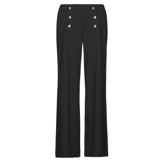 Pantaloni morbidi / Pantaloni alla zuava Donna Lauren Ralph Lauren CORYDON-STRAIGHT-PANT Nero