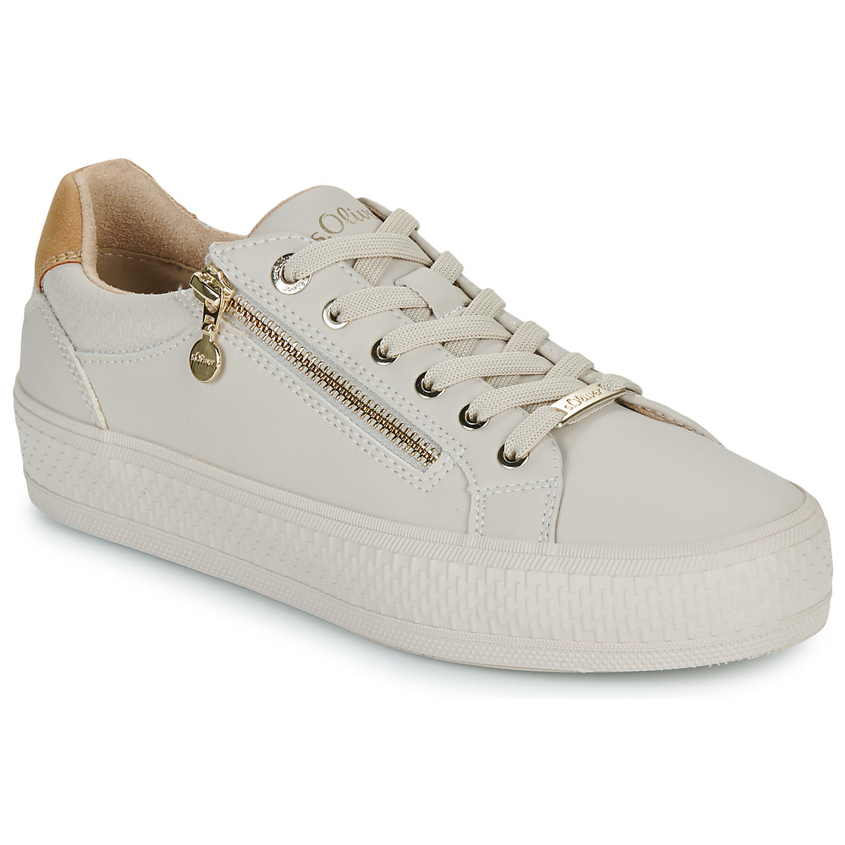 Sneakers basse Donna S.Oliver 5-23600-42-4A0 Beige