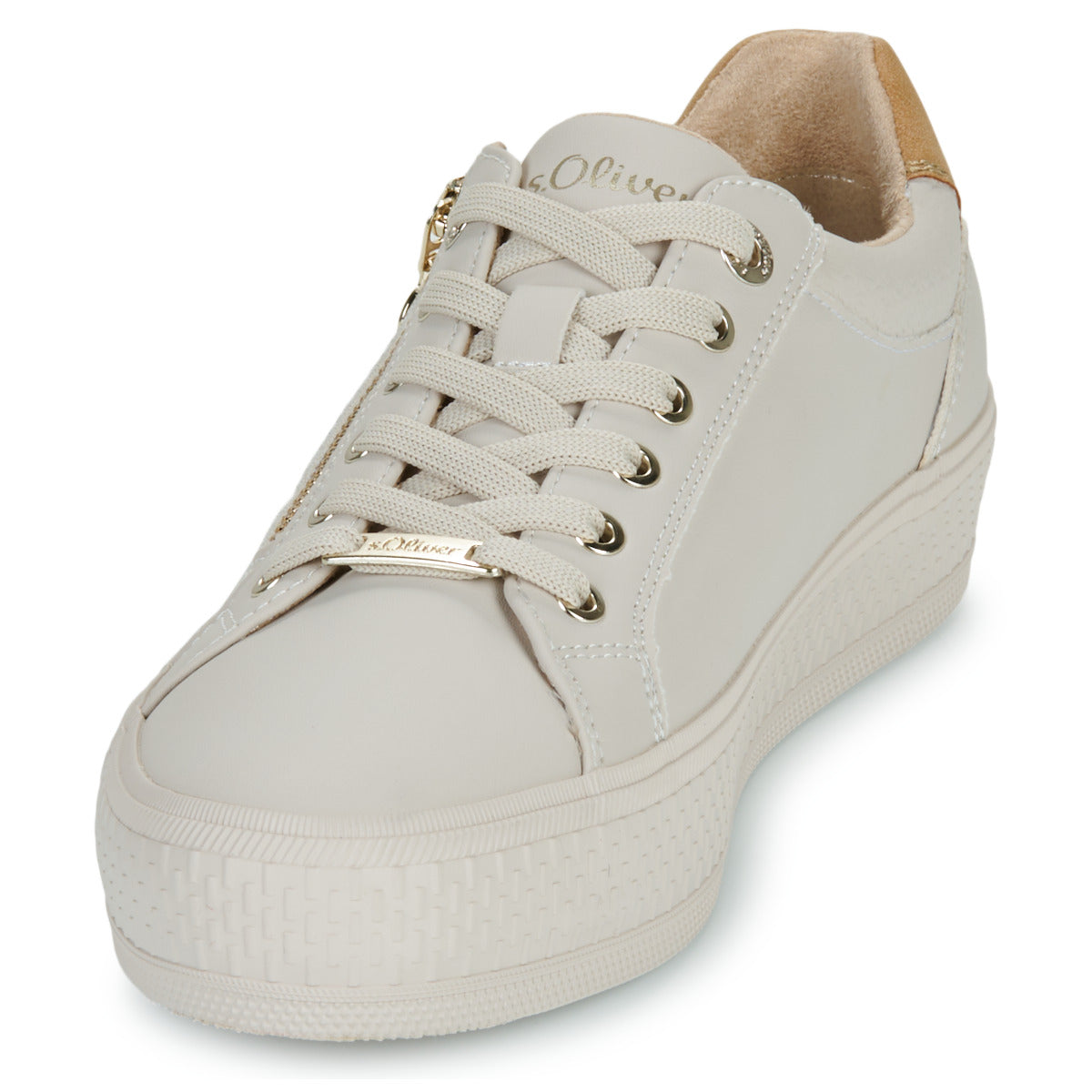 Sneakers basse Donna S.Oliver 5-23600-42-4A0 Beige