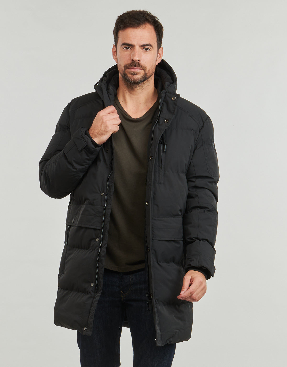 Parka Uomo Petrol Industries MEN JACKET PARKA Nero