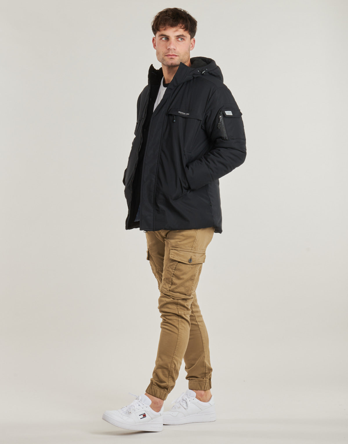 Pantalone Cargo Uomo Petrol Industries MEN NON DENIM CARGO Beige