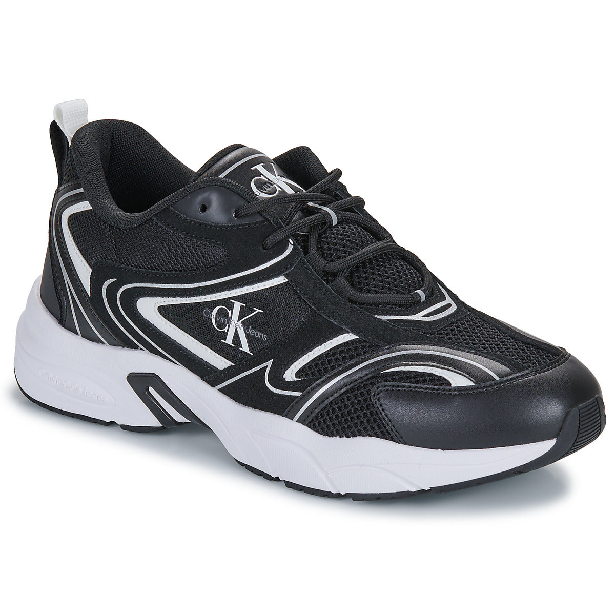 Sneakers Uomo Calvin Klein Jeans  RETRO TENNIS SU-MESH  Nero