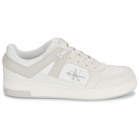 Sneakers Uomo Calvin Klein Jeans  BASKET CUP LOW LACEUP LTH ML MTR  Bianco