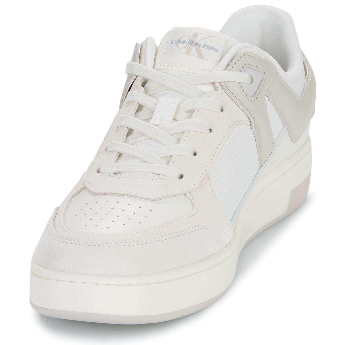 Sneakers Uomo Calvin Klein Jeans  BASKET CUP LOW LACEUP LTH ML MTR  Bianco