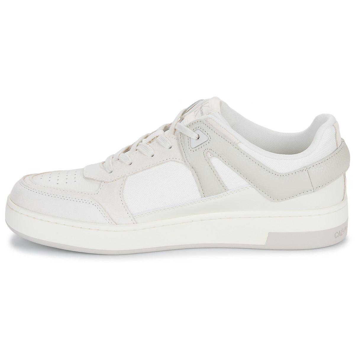 Sneakers Uomo Calvin Klein Jeans  BASKET CUP LOW LACEUP LTH ML MTR  Bianco