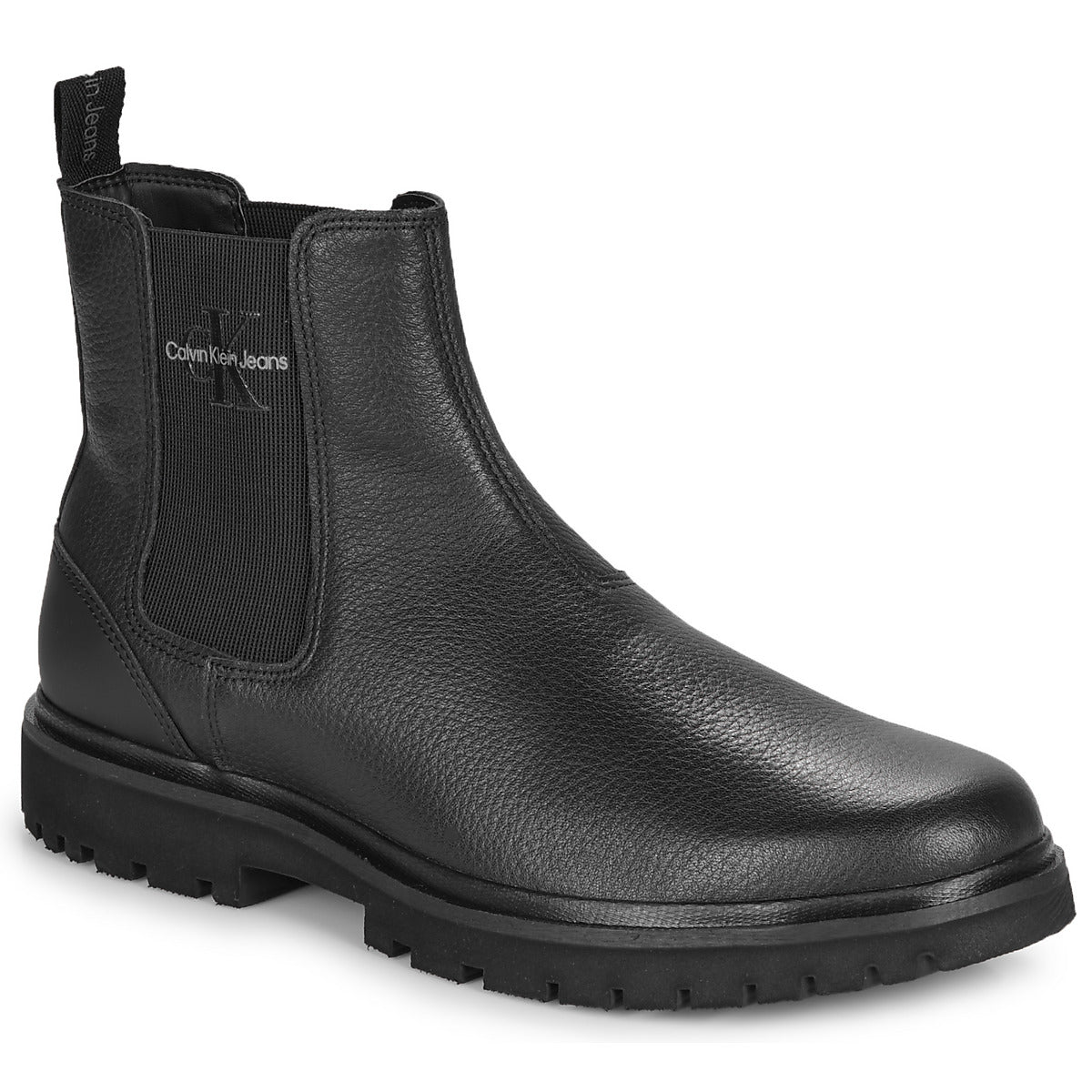 Stivaletti Uomo Calvin Klein Jeans EVA MID CHELSEA BOOT Nero