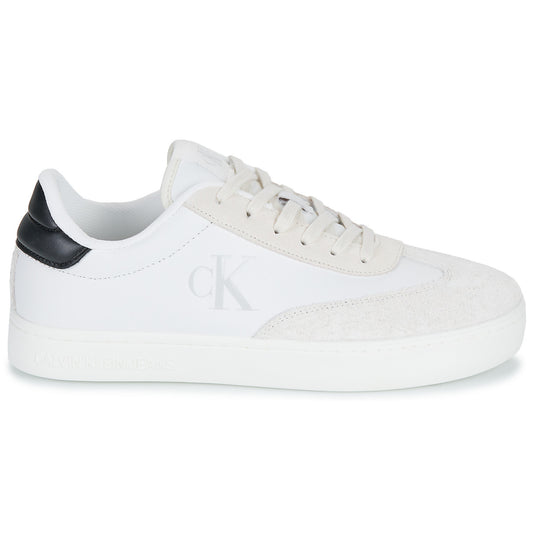 Sneakers Uomo Calvin Klein Jeans  CLASSIC CUPLOWLACEUP LTH FAD  Bianco