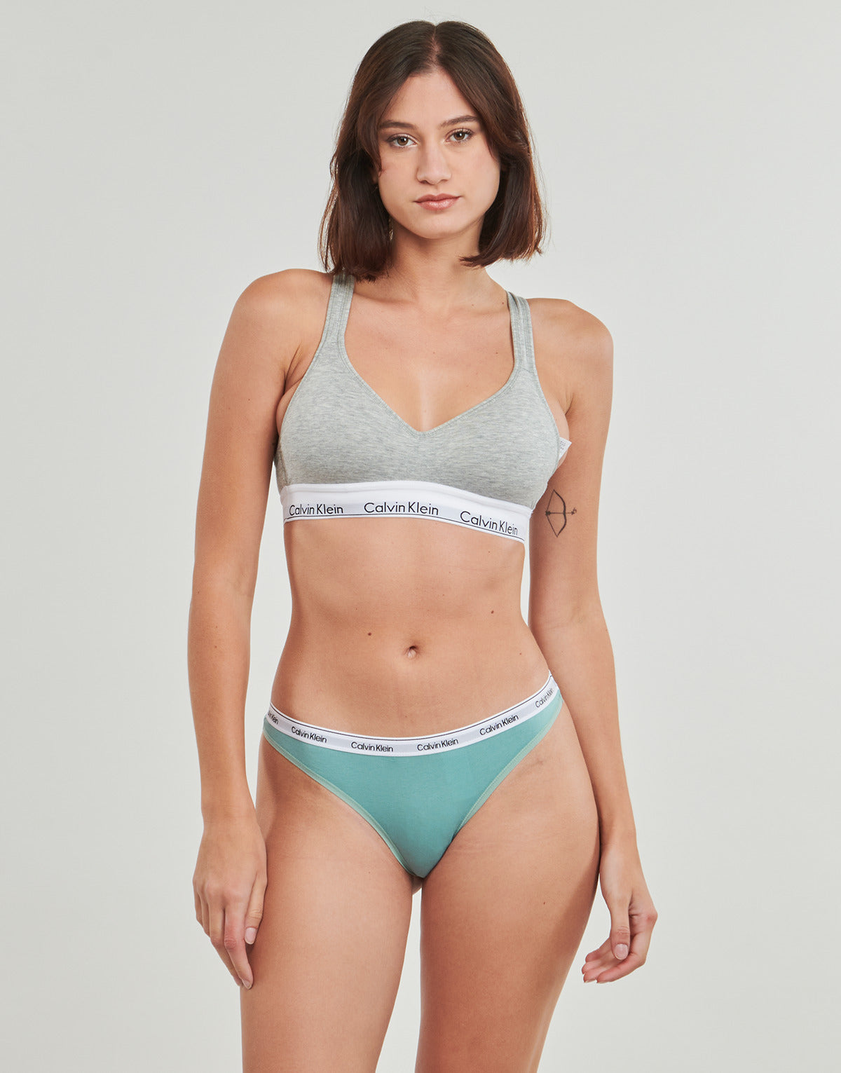 Perizoma Donna Calvin Klein Jeans THONG X3 Multicolore