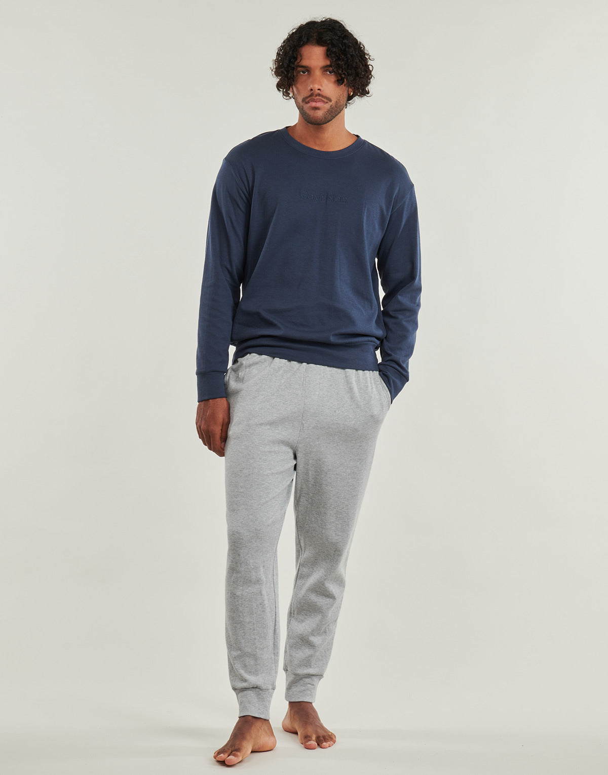 Pigiami / Camicia da notte Uomo Calvin Klein Jeans JOGGER Grigio