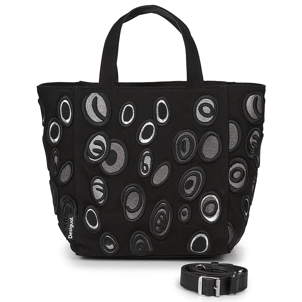 Borsa Shopping Donna Desigual BAG MANOLOS VALDIVIA Nero