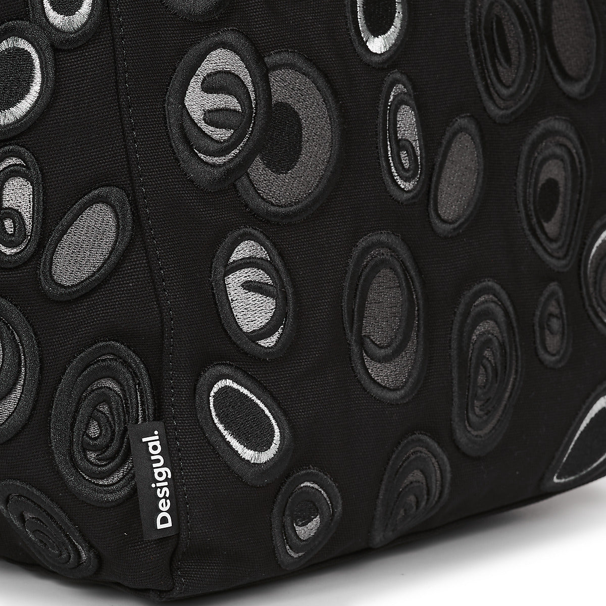 Borsa Shopping Donna Desigual BAG MANOLOS VALDIVIA Nero