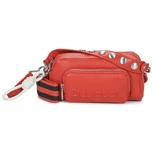 Borsette Donna Desigual  BAG HALF LOGO FW24 PRADES NO CONT  Rosso