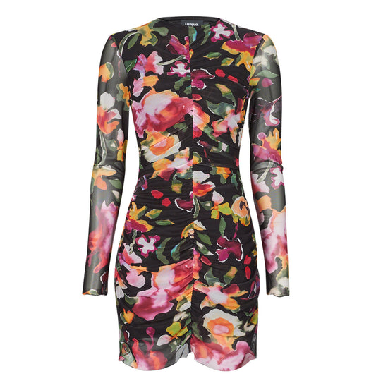 Abito corto Donna Desigual VEST MANILA Multicolore