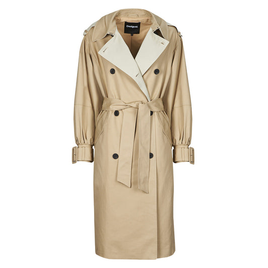 Trench Donna Desigual CHAQ COLONIA Beige