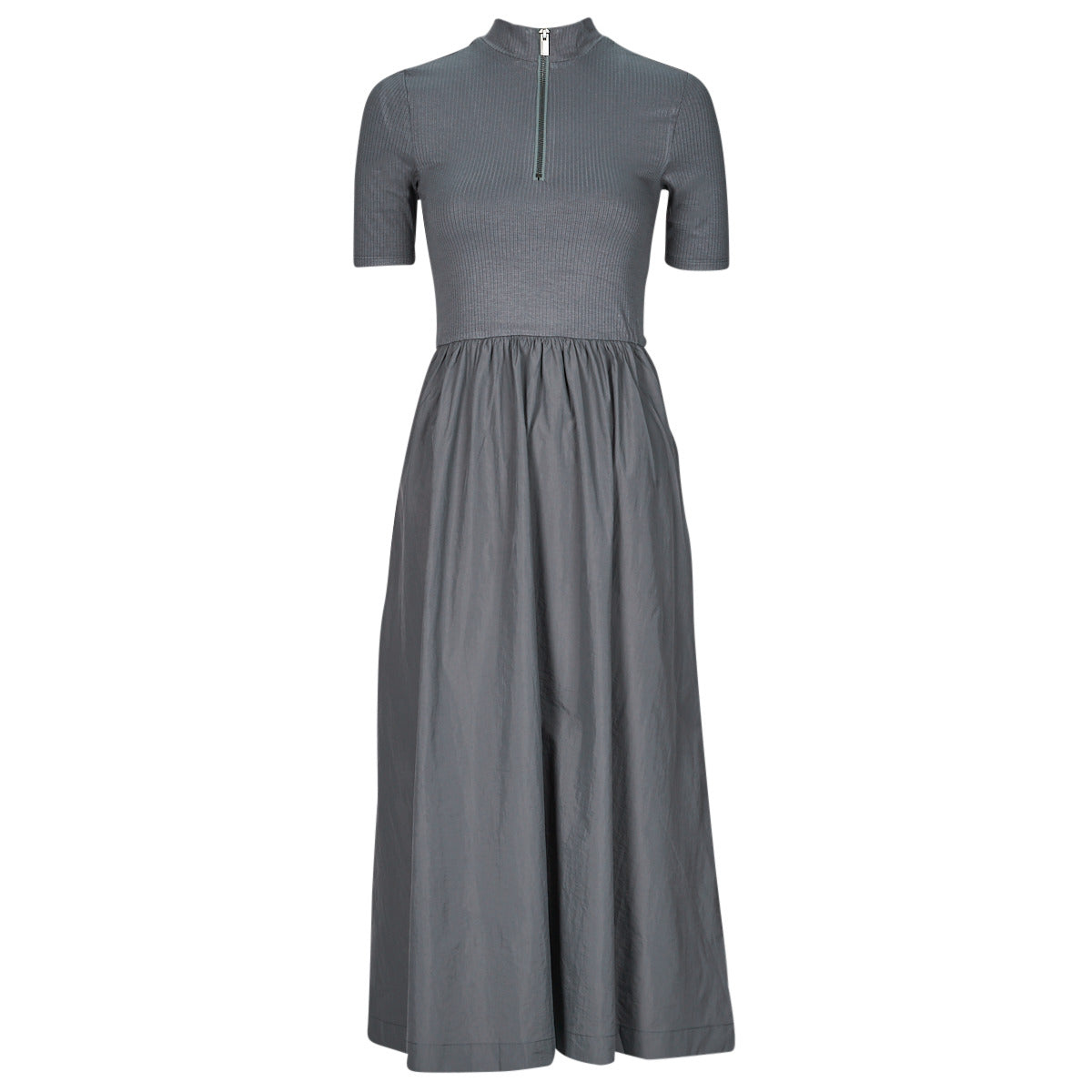 Abito lungo Donna Desigual VEST BOSTON Grigio