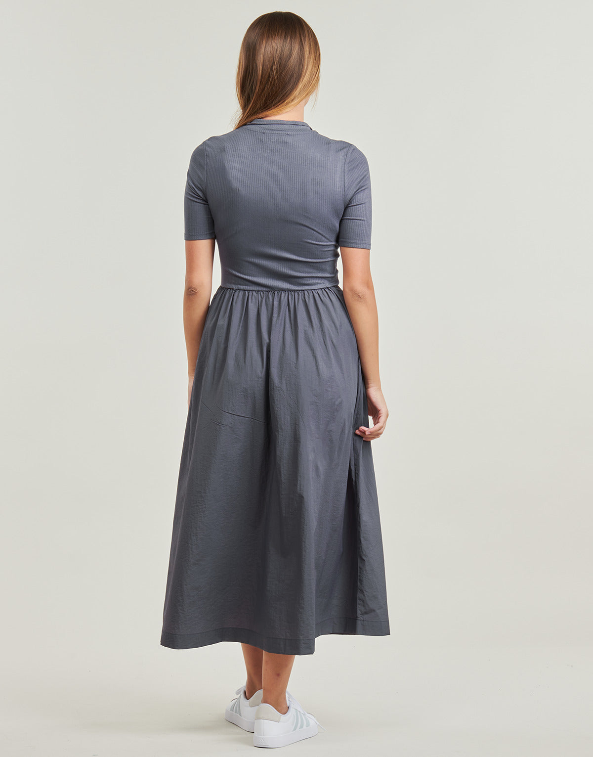 Abito lungo Donna Desigual VEST BOSTON Grigio