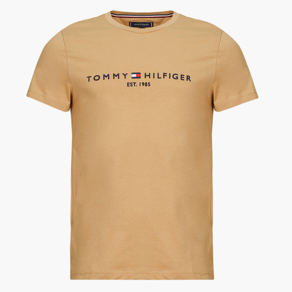 T-shirt Uomo Tommy Hilfiger LOGO TEE Beige