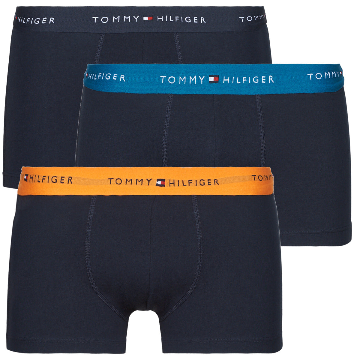 Boxer Uomo Tommy Hilfiger  3P WB TRUNK X3  Nero