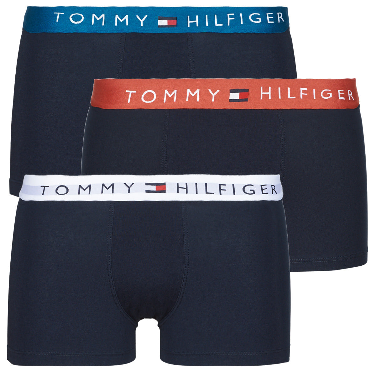 Boxer Uomo Tommy Hilfiger 3P WB TRUNK X3 Blu