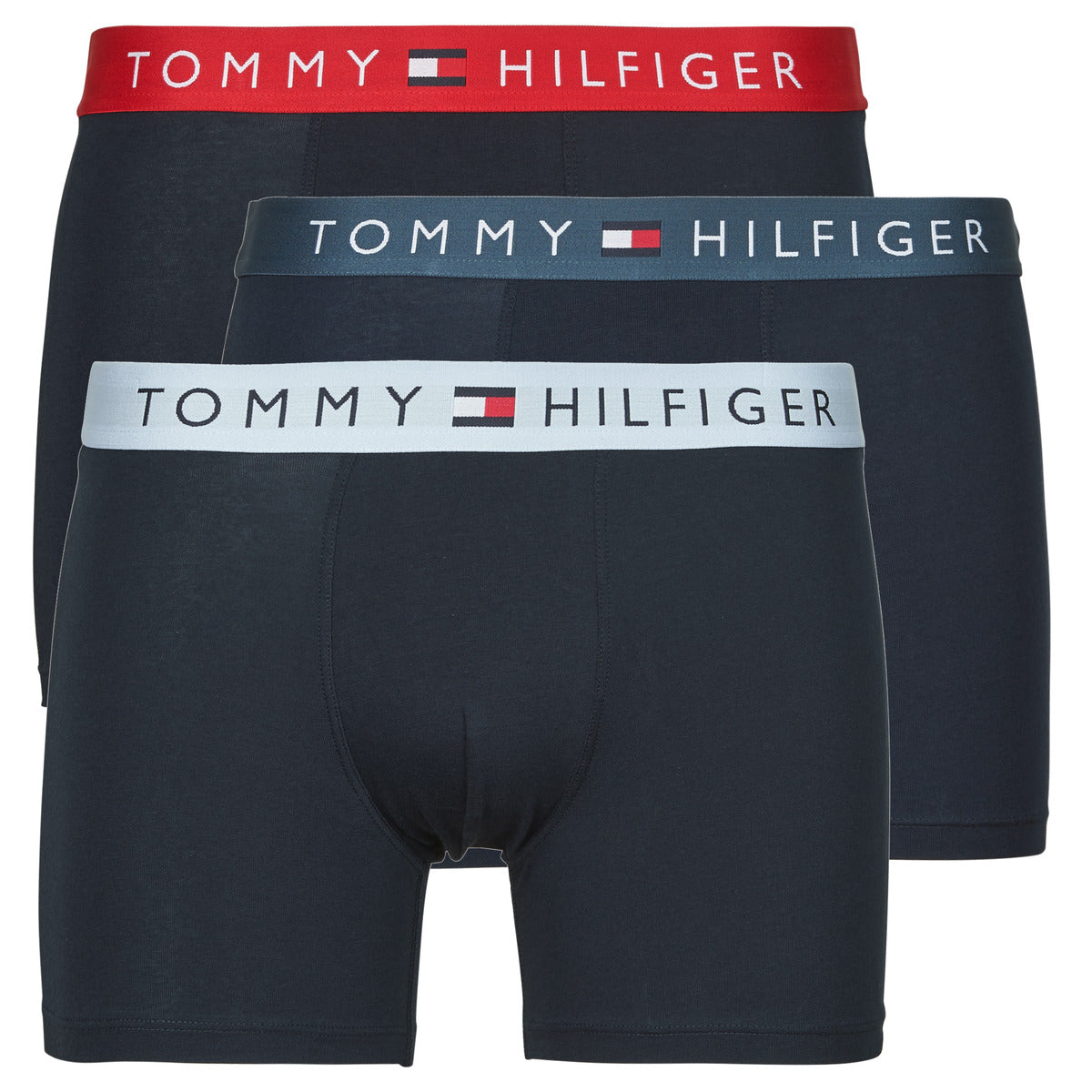 Boxer Uomo Tommy Hilfiger 3P BOXER BRIEF WB X3 Blu
