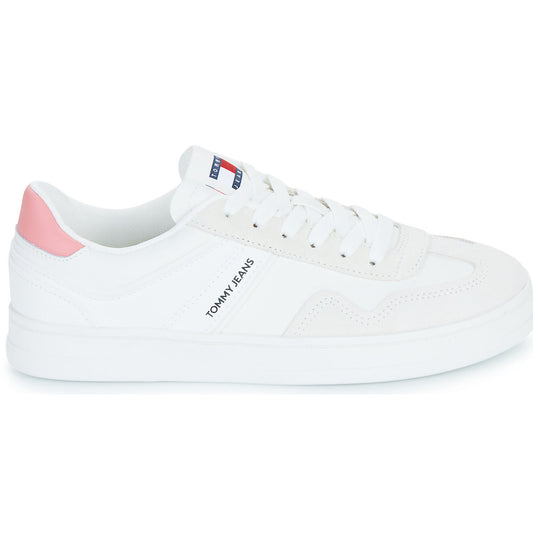 Sneakers basse Donna Tommy Jeans TJW COURT SNEAKER Bianco
