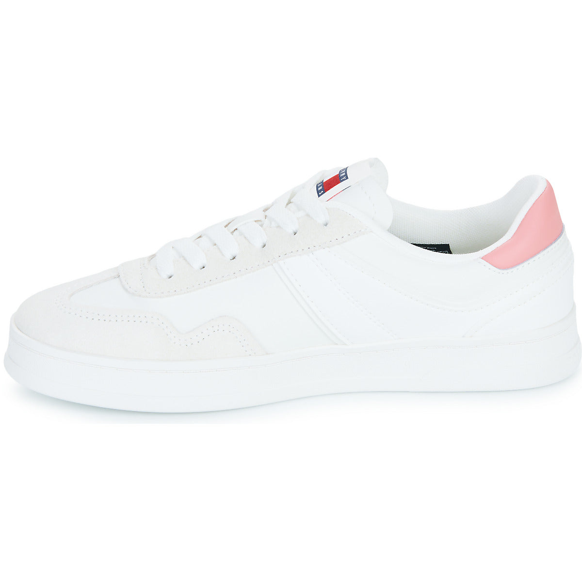 Sneakers basse Donna Tommy Jeans TJW COURT SNEAKER Bianco