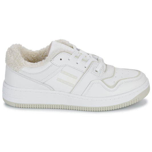 Sneakers basse Donna Tommy Jeans TJW RETRO BASKET WL Bianco