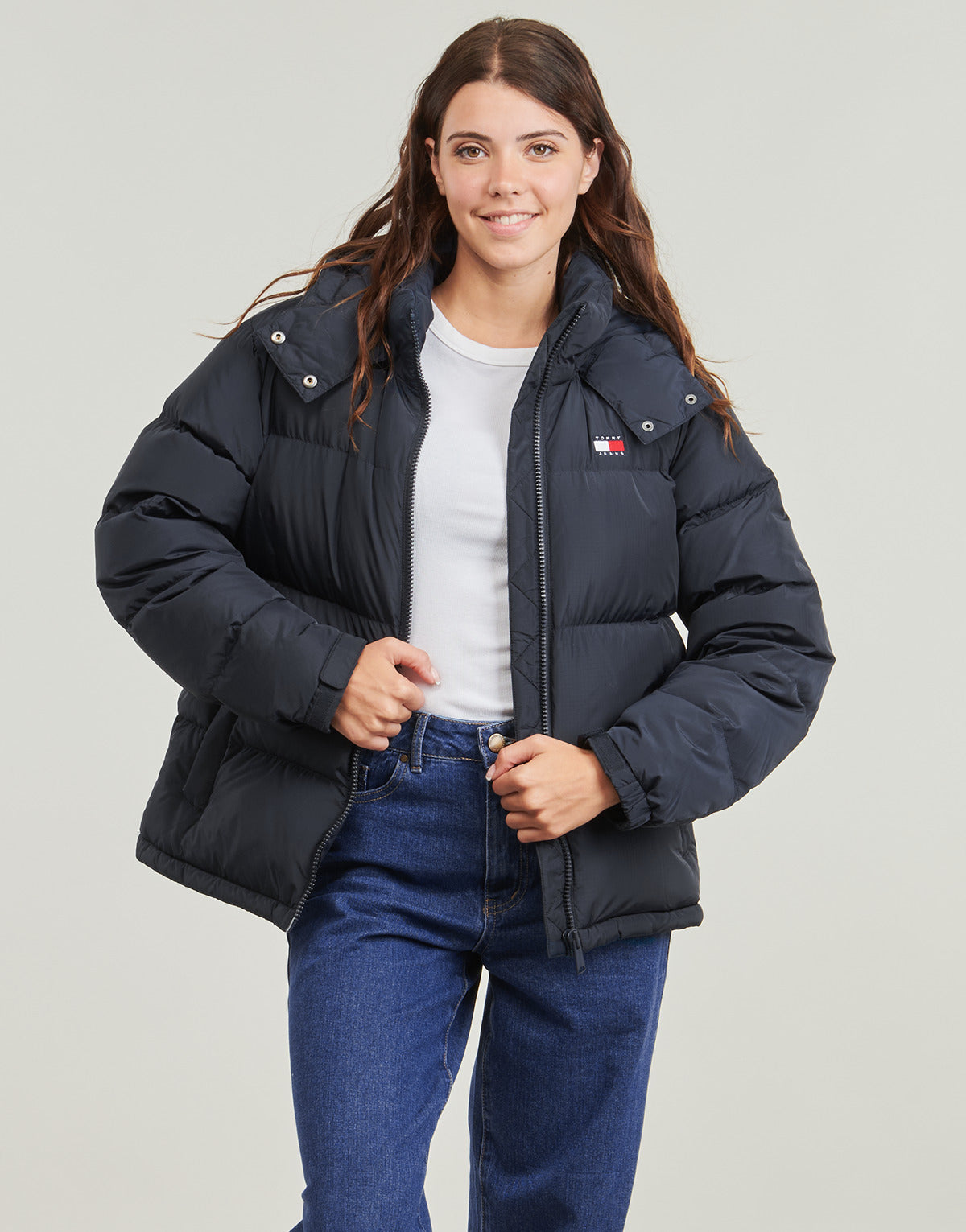 Piumino Donna Tommy Jeans  TJW ALASKA PUFFER EXT  Marine