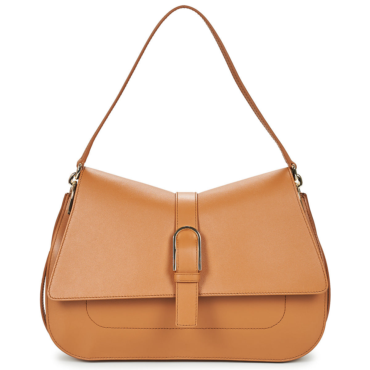 Borsette Donna Furla  FURLA FLOW L TOP HANDLE  Marrone