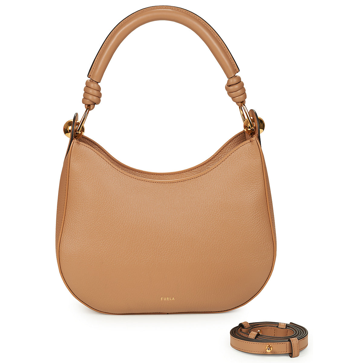 Borsa a spalla Donna Furla  FURLA SFERA S HOBO  Marrone