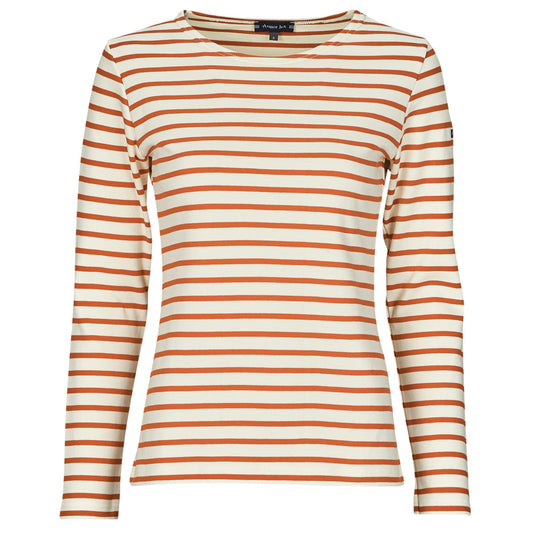 T-shirts a maniche lunghe Donna Armor Lux MARINIERE LESCONIL Bianco