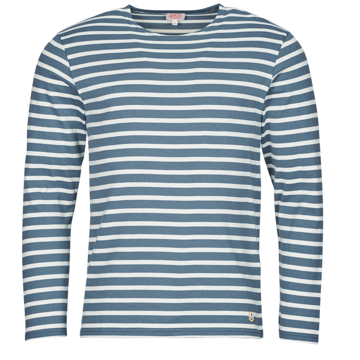 T-shirts a maniche lunghe Uomo Armor Lux MARINIÈRE RUSTIQUE BIO GOTS Blu