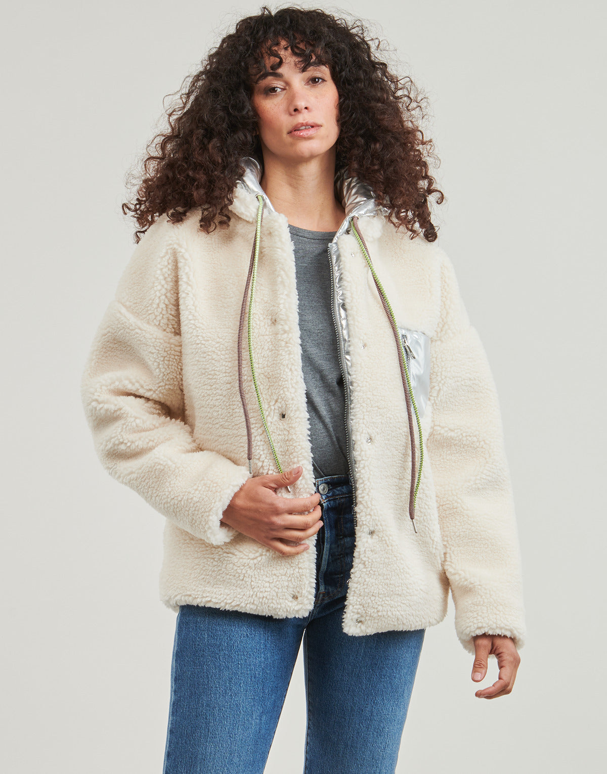 Piumino Donna Les Petites Bombes JANINA Beige