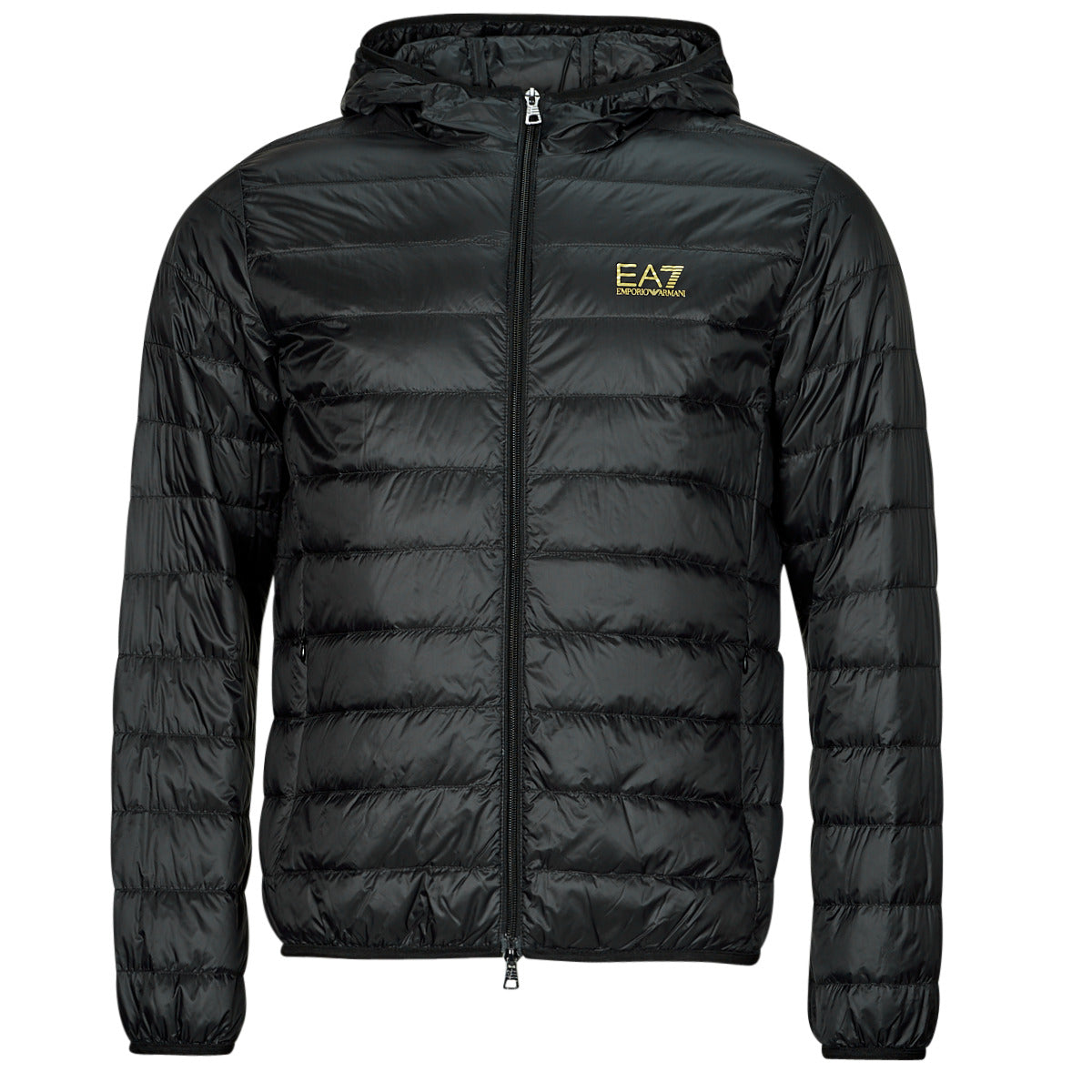Piumino Uomo Emporio Armani EA7 CORE IDENTITY DOWN JACKET HD Nero
