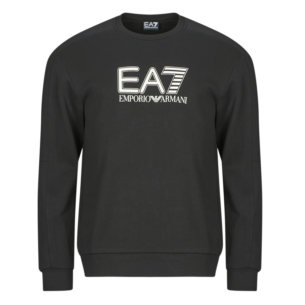 Felpa Uomo Emporio Armani EA7 VISIBILITY SWEATSHIRT Nero