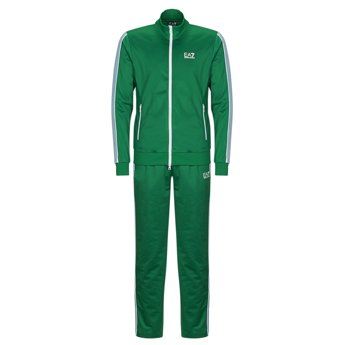 Tuta Uomo Emporio Armani EA7 7 LINES TRACKSUIT Verde