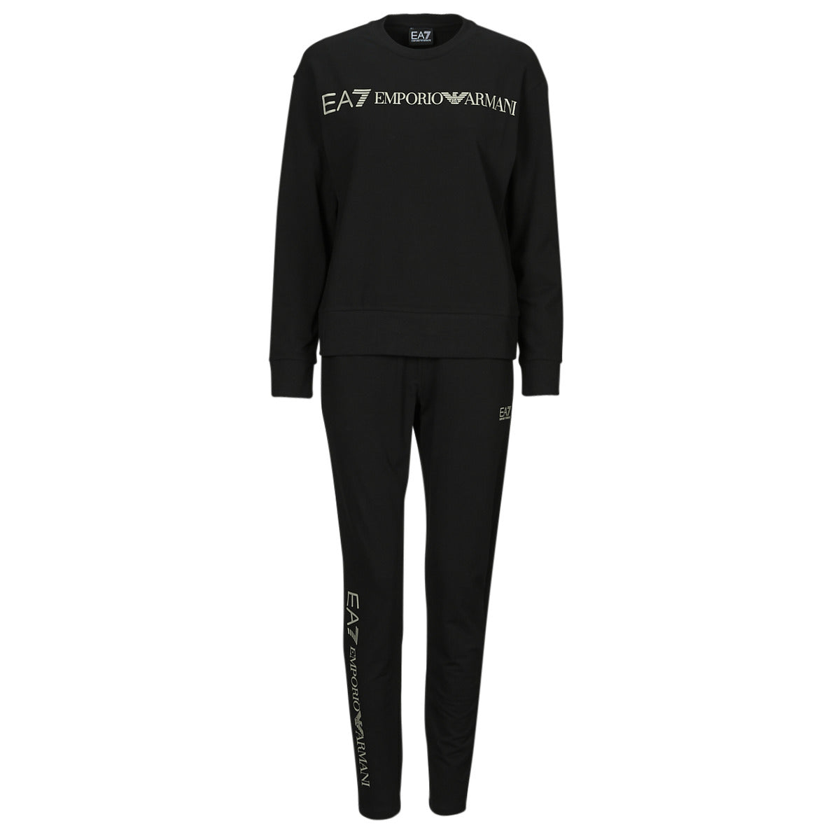 Tuta Donna Emporio Armani EA7 TRACKSUIT 8NTV54 Nero