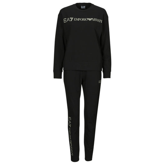 Tuta Donna Emporio Armani EA7 TRACKSUIT 8NTV54 Nero