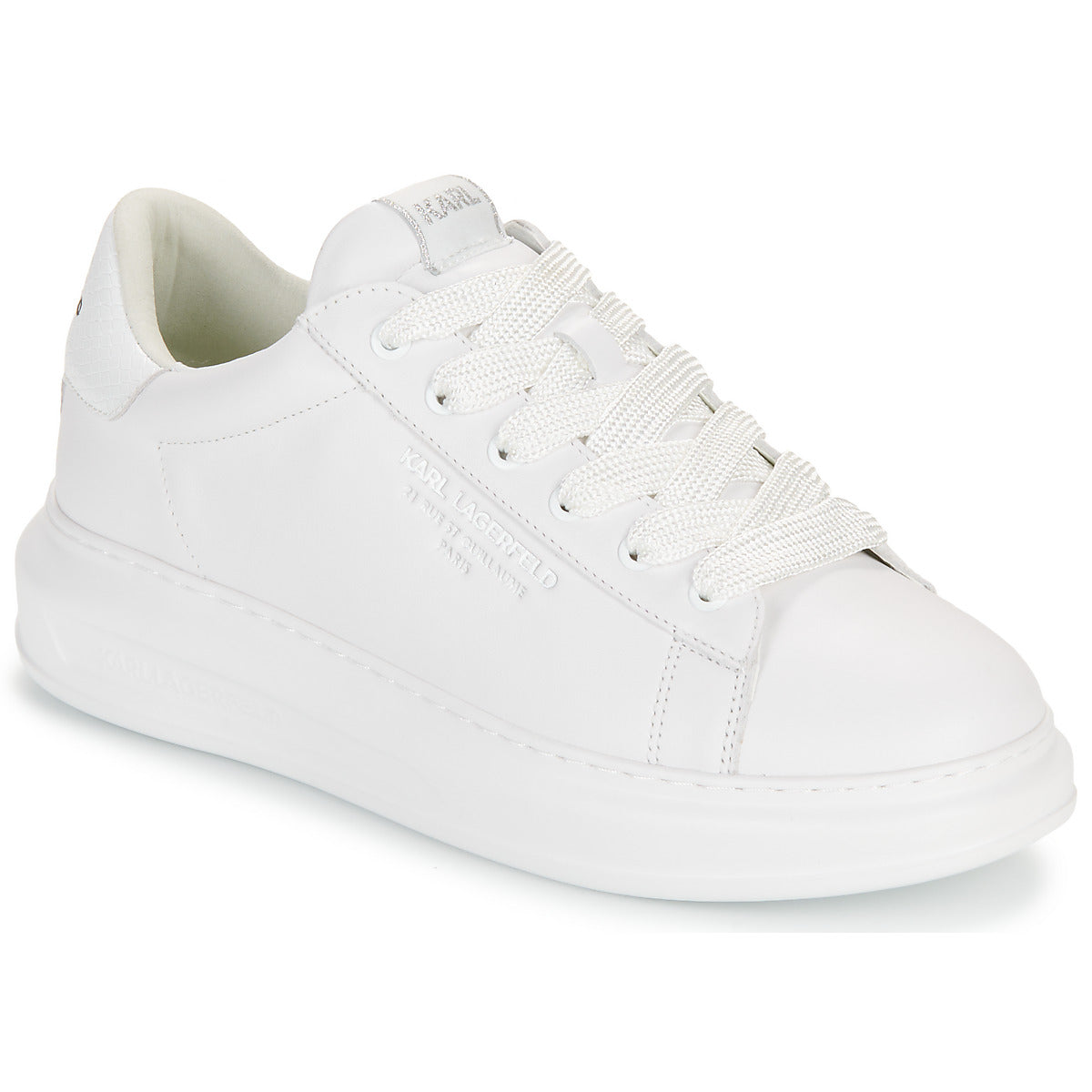 Sneakers Uomo Karl Lagerfeld  KAPRI MENS Python Tab RSG Lo  Bianco