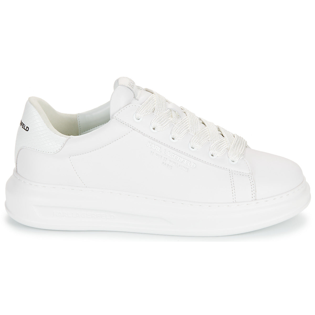 Sneakers Uomo Karl Lagerfeld  KAPRI MENS Python Tab RSG Lo  Bianco